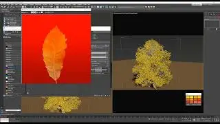 Tạo cảnh Rừng mùa thu với OSL vàPFlow trong 3ds Max