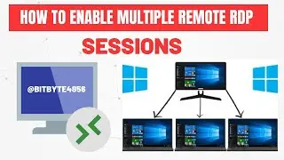 Multi RDP || Multi Remote Desktop || Enable Multiple Connections of RDP, How to Enable Multiple RDP.