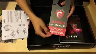 Unboxing MSI 970A MotherBoard - Gaming Pro Carbon + RGB Light Test