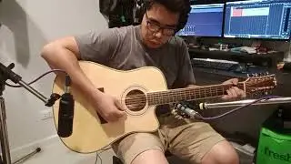 Sound Demo 12string Acoustic Guitar | @1st AG12 | NoTalking