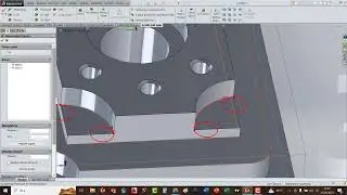 SOLIDCAM FREZE- 2.5 EKSEN PROFİL (CONTUR) İŞLEME