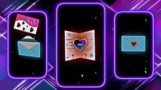 HAPPY NEW YEAR (GiftCard)❤💌| Editing New 3D XML File | Xml Project #alightmotion |@crazyeditz369.