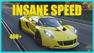 World's Fastest Car  Hennessey Venom 2012  Forza Horizon 4 Top Speed (4K Video)