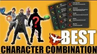 best 2 active skill character in free fire | new cs rank season | free fire
