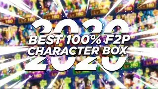100% F2P CHARACTER BOX SHOWCASE! (2020) | DBZ Dokkan Battle