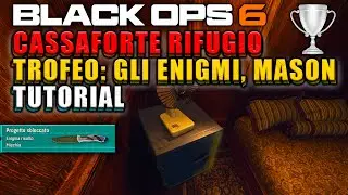 COME APRIRE LA CASSAFORTE NEL RIFUGIO IN BLACK OPS 6! Tutorial Trofeo Gli Enigmi, Mason