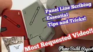 (April Fools)The Most Requested ESSENTIAL Panel Line Scribing Tips and Tricks! | Plamo Build Report