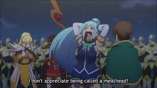 Aqua Summing Up The Entire Series | KonoSuba 3