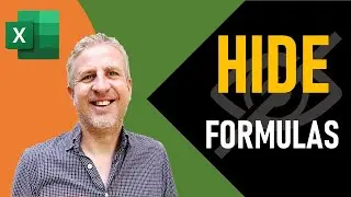 Hide Formulas in Excel & Show Values | Don't Show Formula in Formula Bar but Allow Input