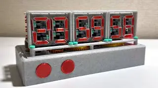 I made a mechanical 7 segment clock