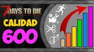 [TUTORIAL] 7 DAYS TO DIE ᴴᴰ | Habilidades al máximo【WEAPON/TOOL Smithing, TAILORING & ATHLETIC】