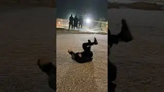 Зимний брейк #breakdance #powermove #бочка