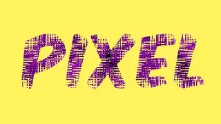 Pixel Text Photoshop | Photoshop Text Effects By Ps Art