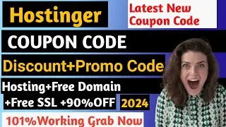Hostinger Coupon Code 2024 | BEST Hostinger Promo Code Discount