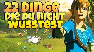 22 Dinge die DU über Zelda breath of the Wild noch nicht wusstest!