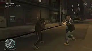 GTA IV - Guy Pulls Uzi