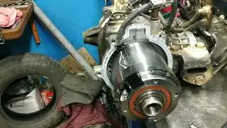 Разборка заднего редуктора Nissan Juke.