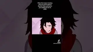 When Neo keeps messing with you all throughout the Ever After #rwby #rubyrose #neopolitan