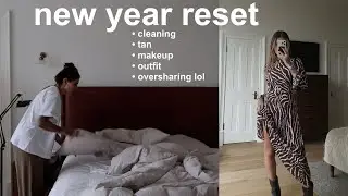 A NEW YEAR RESET - MAKEUP, TAN & TIDY | JAMIE GENEVIEVE