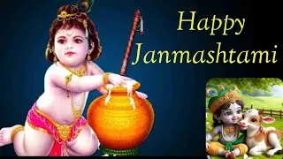 Happy Krishna Janmashtami | Janmashtami 2024 | Beautiful Janmashtami Whishes, Messages & Quotes |