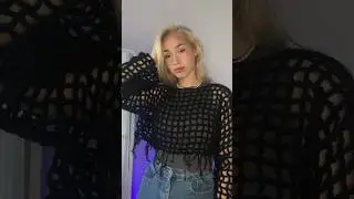 ВЯЖУ КОФТУ-СЕТКУ | 