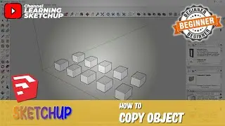 How To Copy In Sketchup