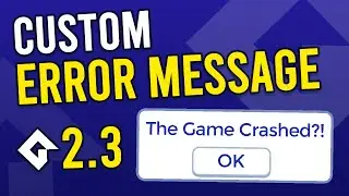 Making a Crash Dialog in GameMaker | Custom Error Handling