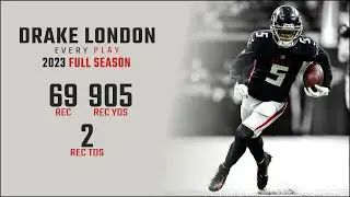 Drake London Full Season Replay: Every Target and Catch in the 2023 NFL Season