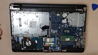 HP 250 G6, 255 G6, 15-RA, 15-BW, 15-BS, 15-BR Disassembly and cleaning / thermal paste replacement