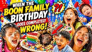 When the Boon Family Birthday Goes Completely Wrong