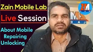 ZainMobileLab starting a live session about mobile repairing, unlocking .#zainmobilelab