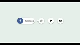 Social Button Animation On Hover In  CSS & HTML|CSS WALA