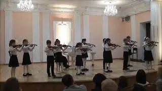 Г.Гендель «Гавот». Исп. ансамбль учащихся 2 и 3 классов.