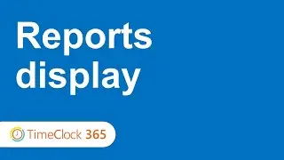 Edit the Display of Reports
