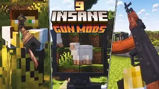 9 Insane Minecraft Mods that add Guns