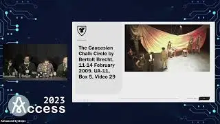 Access 2023 Creighton Barrett et al. (A Collaborative Audiovisual Archival Project)