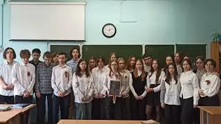 Бессмертный полк - 2024. 9 "Б" класс Школа №154 г. Челябинска