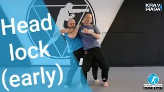 Krav Tutorial: Schwitzkasten (Headlock) Befreiung  -  Early Escape
