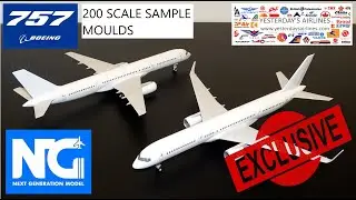 EXCLUSIVE: New NG Models Boeing 757-200 Sample Mould Review in 200 Scale
