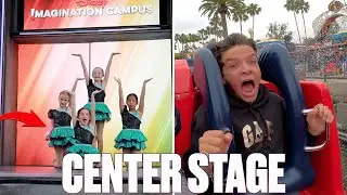 DANCING ON A DISNEY STAGE FOR THE FIRST TIME WITH A BROKEN ARM IN DISNEYLAND