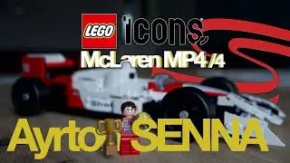 O BİR KLASİK ! McLaren MP4/4 & Ayrton Senna LEGO'sunu Yaptım | LEGO ICONS