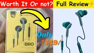 zebronics zeb bro wired earphones review after usage