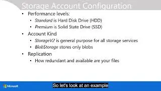 Create an Azure Storage Account