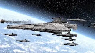 Clone Wars Massive AI Battle in Space!