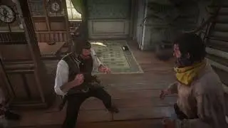 Arthur misses the punch