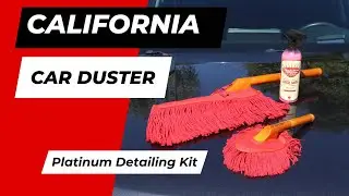 California Car Duster Platinum Detailing Kit 10948 with Car Duster, Dash Duster and Quick Shine