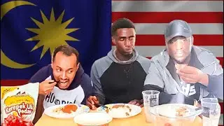 Africans in London try Malaysian Food for the First Time.