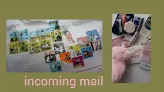 unboxing incoming happy mail | распаковка посылки из японии
