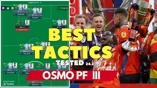 The Best Tactics on FM24 Tested - COSMO PF III - Football Manager 2024