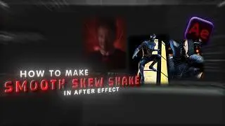 How to make smooth skew shake in AFTER EFFECT 2026 | AFTER EFFECT TUTORIAL 